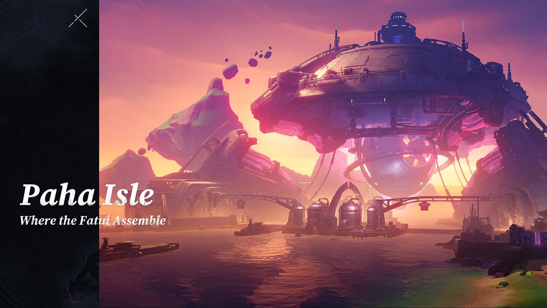 Fatui workshop in Paha Isle (Image via HoYoverse)